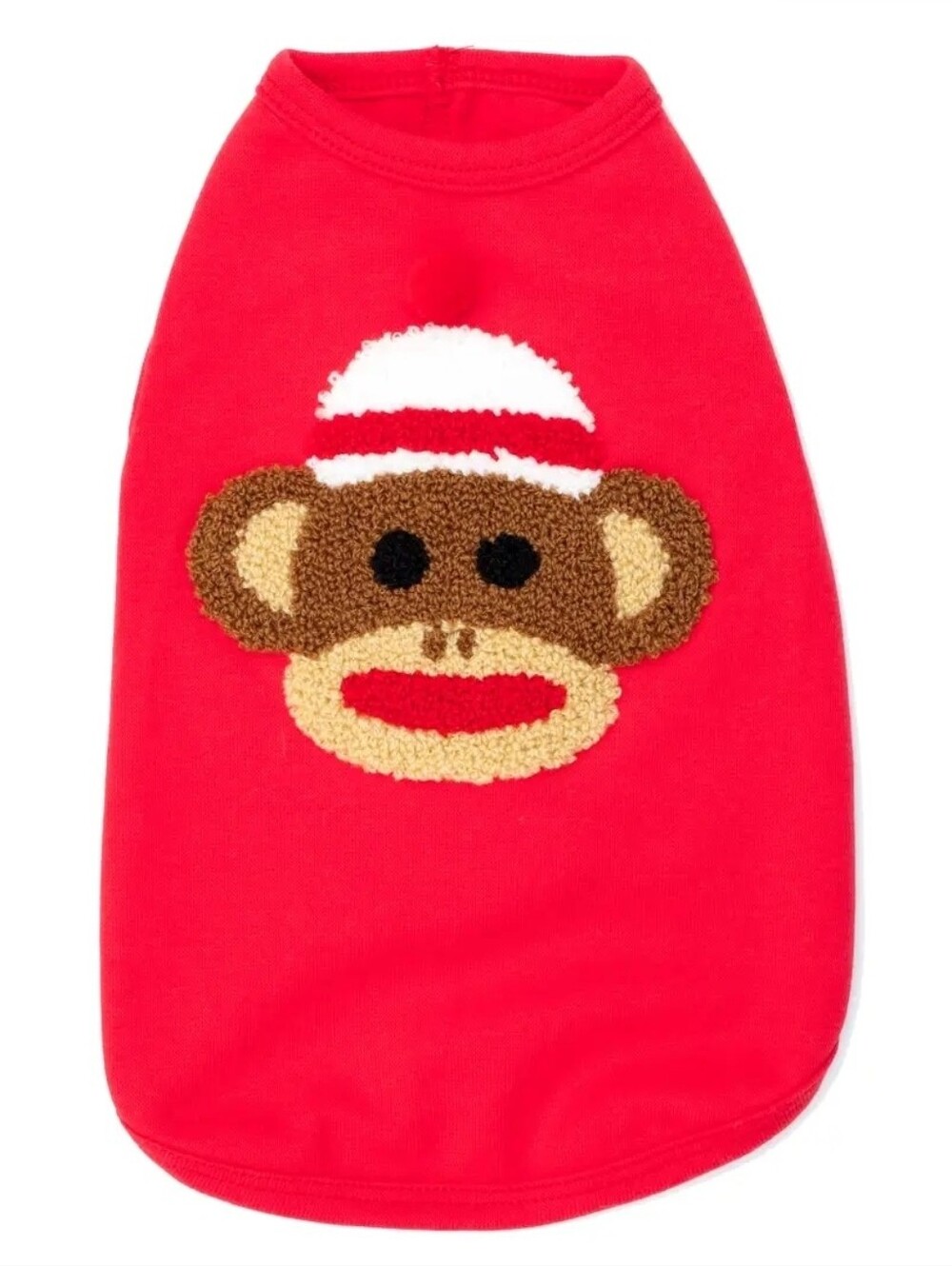 Red Sock Monkey Pet Tee